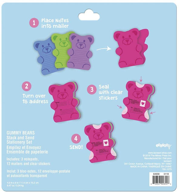 Gummy Bears  Stationery Set