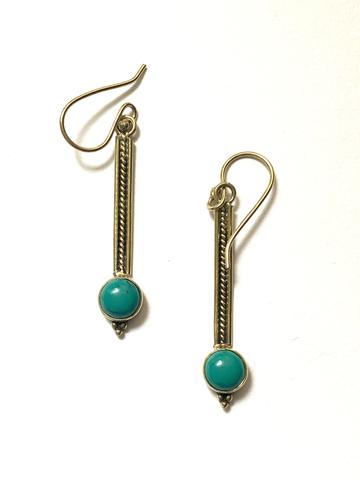 Kalifa Turquoise Earrings