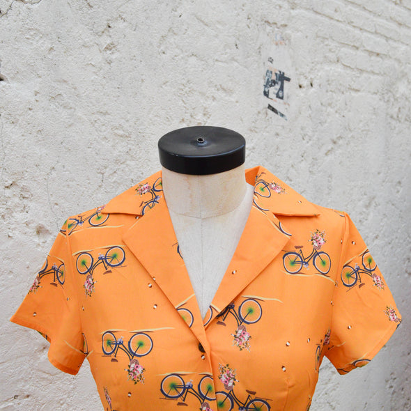 Bike/floral Dress