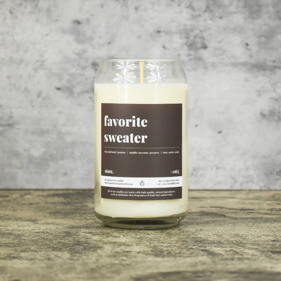 Favorite Sweater Scented Soy Candle - 16oz