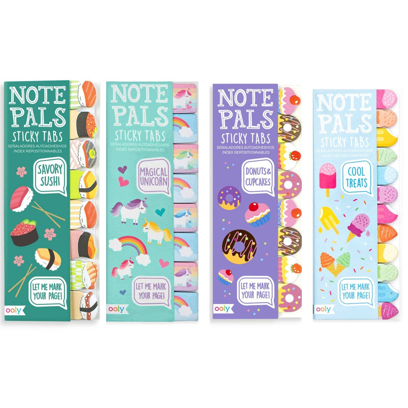 ooly Note Pals Sticky Tabs, Cats – Bartrums & Co Ltd