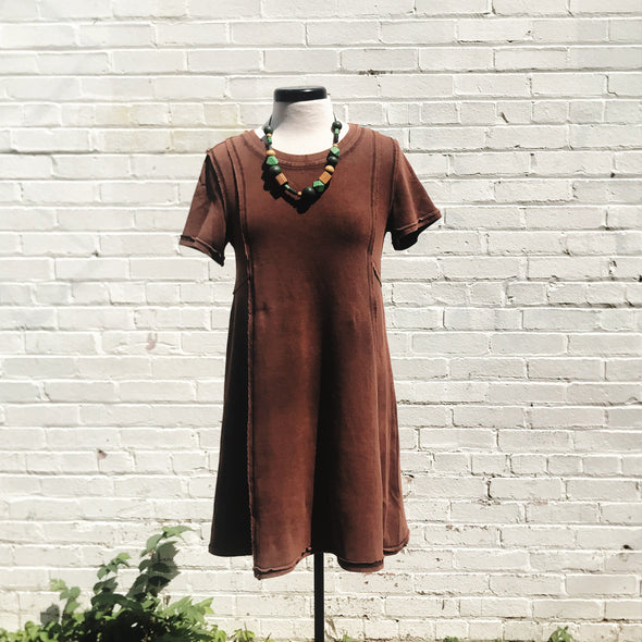 Rust Tunic Dress